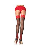 Leg Avenue stockings with back seam and Cuban heel