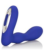 Wireless pleasure vibrador anal azul