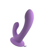 Duo pleasure wallbang-her vibrador para ella - morado