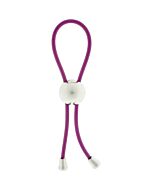 Lila adjustable penis ring