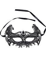 Antifaz domina negro