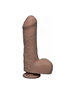Uncut d - pene realístico ultraskyn 17,5cm - caramelo