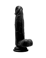 Real rock 015 100 realistic dildo 20cm black