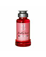 Fruity love massage oil heat effector 100 ml strawberries with swede shampagne