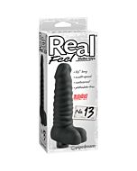 Real feel lifelike vibrator toyz No 13 black