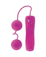 Funky purple balls double vibration