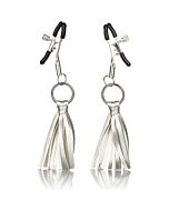 Playful tassels pinzas pezones - plata
