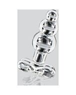 Crystal jewel - plug de cristal transparente