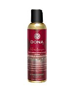 Dona massage oil 120ml strawberry flavor