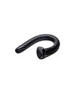 Spiral hose - dildo 50cm negro