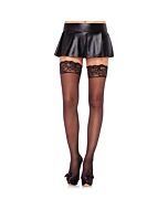 Leg Avenue stockings with suspenders diamond lace grid
