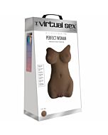 Cybersking virtual sex torso black woman Realistica