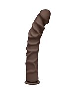 The ragin d pene realístico 25 cm chocolate