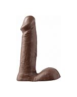 Basix brown gelatin penis 15 cm