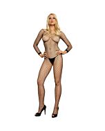 Leg avenue industrial grid mesh long sleeve