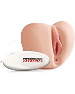 Vagina and anus with vibration Extreme toyz