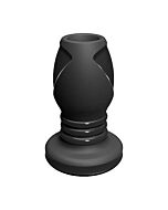 The opening stretch medium anal plug black