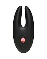 Breast stimulator body bling breathless pink gem