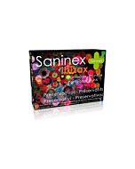 Saninex preservativos ibizax punteado 3uds