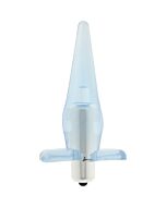 Power vibrator anal plug blue