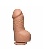 Fat d - realistic penis firmskyn 20cm - vainilla