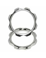 Metalhard metal ring for penis and testicles 50mm