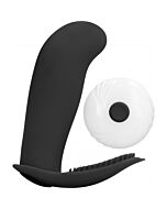 Leon vibrador silicona control remoto - negro