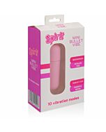 Spirit bala vibrador 10 velocidades rosa