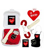 KIT ERÃ“TICO ROJO TE QUIERO / I LOVE YOU