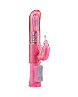 Hugging pink butterfly vibrator