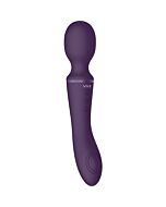 Vive - vibrador con mando silicona - morado