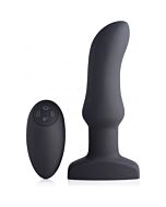 10x Vibration Inflatable Curved Silicone Plug