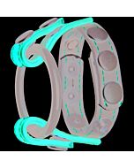 Cock & ball masters rings - negro