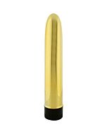 Slim-line multi-speed vibrator gold