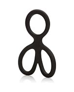 Ball spreader anillos para el pene - negro