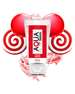 Aqua Travel - Lollipop Flavored Water-Based Lubricant - 50 ml
