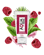 Aqua travel - Water-based lubricant raspberry flavor 50 ml