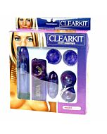 Clear kit lila sextoys