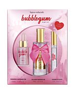 Bijoux - Indiscrets Bubblegum Play Kit with Oil, Gel & Lip Gloss