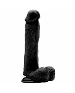 Real rock 017 100 realistic dildo 235 cm black
