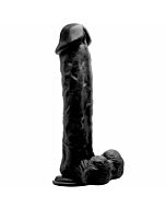 Real rock 020 100 realistic dildo 295 cm black