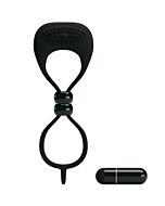 Vibrating Ring Duo Black
