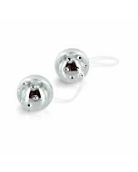 Geisha balls silver silver shades