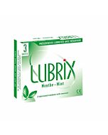 Box 3 units Lubrix mint flavor