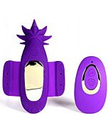 Vibrating Sativa Egg with Remote Control for Panties - Purple