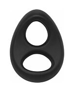 Soft silicone penis ring stallion c-ring black - BDSM - Hidden Desire