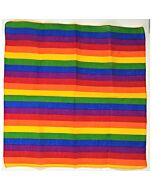 Rainbow Pride Bandana 50x50cm - LGBTQ+ Pride Cotton