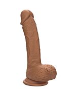 Silicone Dual 21.5cm Brown