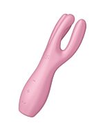 Satisfyer Threesome 3 Pink Vibrator - 3 Powerful Motors