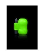 Ouch! Masturbator with Fluorescent Vibrator - Glow in the Dark